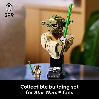 LEGO Star Wars Yoda Bust 75438 Building Kit (399 Pieces)