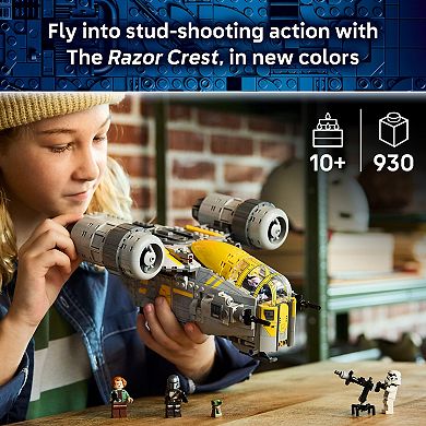 LEGO Star Wars The Razor Crest 75447 Building Kit (930 Pieces)