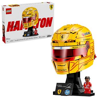 LEGO Editions Scuderia Ferrari HP Lewis Hamilton Helmet 43022 Building Kit (884 Pieces)