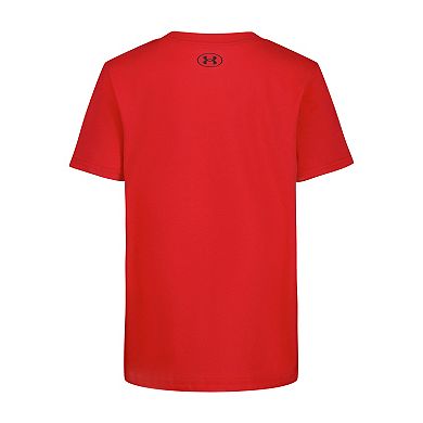 Boys 4-7 Under Armour Tech Logo Short Sleeve Tee