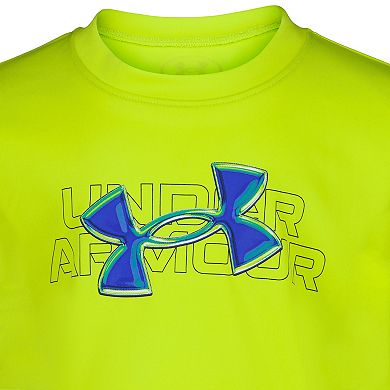 Boys 4-7 Under Armour Chrome Logo Tee