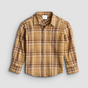 Baby & Toddler Boy Jumping Beans® Flannel Button-Down Shirt