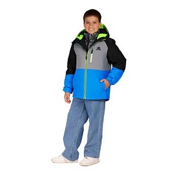 Boys 4-20 ZeroXposur Peak 3-in-1 System Jacket