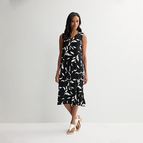 Женские платья Croft & Barrow Petite Croft & Barrow® V-Neck Knit Midi Dress