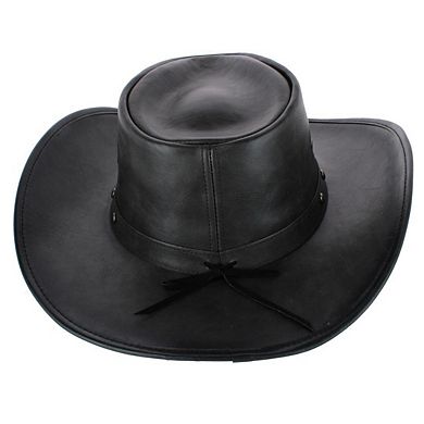 Kenny K. Men's Distressed Western Studded Hat