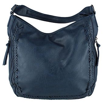 Alyssa Women's Synthetic Leather Adjustable Slouch Shoulder Handbag