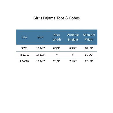 5 More Minutes Girl's Gingerbread Snowflake Plush Robe