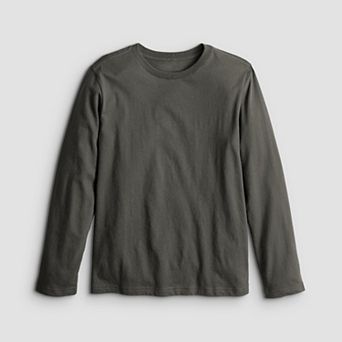 Boys 8-20 Sonoma Goods For Life® Everyday Long Sleeve T-Shirt in Regular & Husky