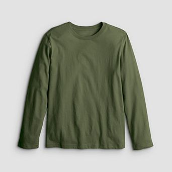 Boys 8-20 Sonoma Goods For Life® Everyday Long Sleeve T-Shirt in Regular & Husky