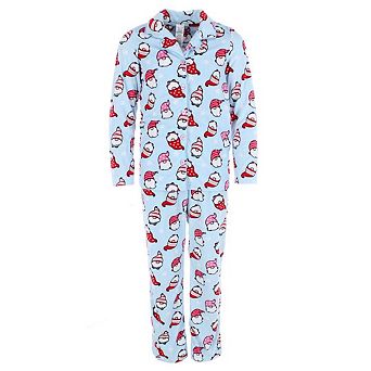 Rene Rofe Girl's Holiday Gnome Velour Pajama Set