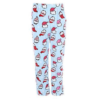 Rene Rofe Girl's Holiday Gnome Velour Pajama Set