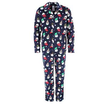 Only Boys Boy's Holiday Gnome Velour Pajama Set