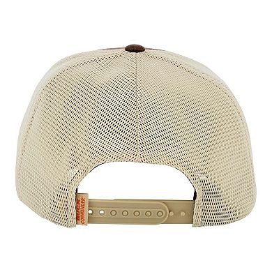 Men's Legendary Whitetails Buck Commander Waxed Cotton Leather Patch Hat