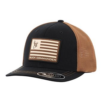 Men's Legendary Whitetails Buck Commander Flag Patch Hat