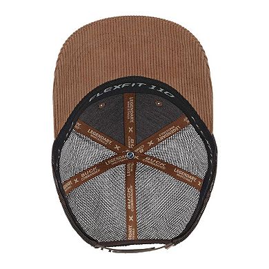 Men's Legendary Whitetails Buck Commander Corduroy Leather Patch Hat