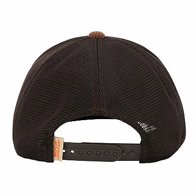 Men's Legendary Whitetails Buck Commander Corduroy Leather Patch Hat