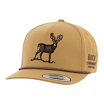 Men's Legendary Whitetails Buck Commander Roped Men's Legendary Whitetails Buck 5 Panel Hat