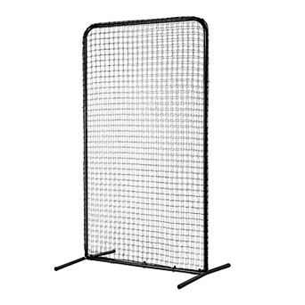 Baseball Softball Pitching Screen 7×4 ft with Quick Setup and Carry Bag