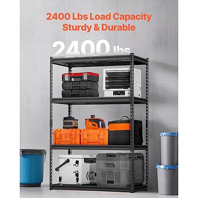 Heavy-Duty Steel Storage Rack for Garage, Workshop, Kitchen, or Utility Room