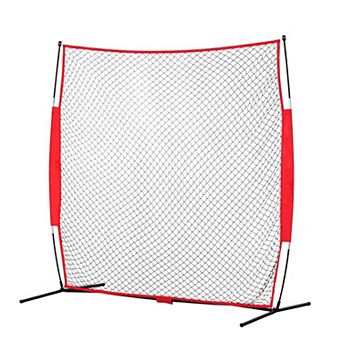 Multi-Sport Barrier Net 7×7 ft for Baseball, Softball, Soccer and Basketball