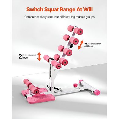 Adjustable Squat Machine for Low-Impact Strength and Mobility Training