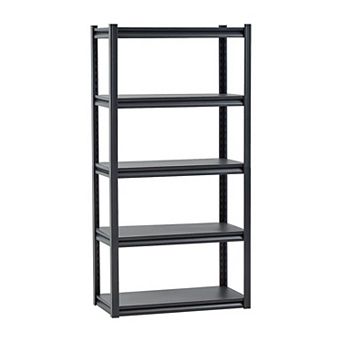Adjustable Steel Shelving Rack for Garage or Workshop Storage