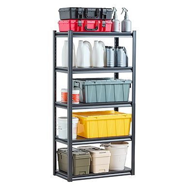 Adjustable Steel Shelving Rack for Garage or Workshop Storage