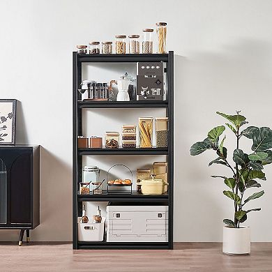 Adjustable Steel Shelving Rack for Garage or Workshop Storage