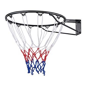 18" Basketball Hoop Rim for Driveways, Garages, and Home Training
