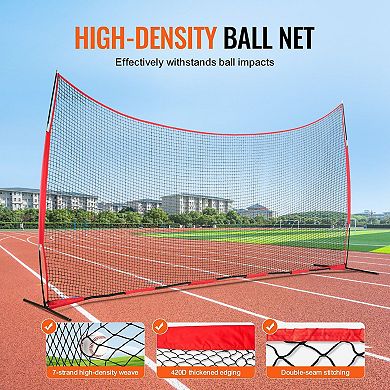 20 ft x 10 ft Sports Barrier Net for Backyard Baseball, Softball and Soccer