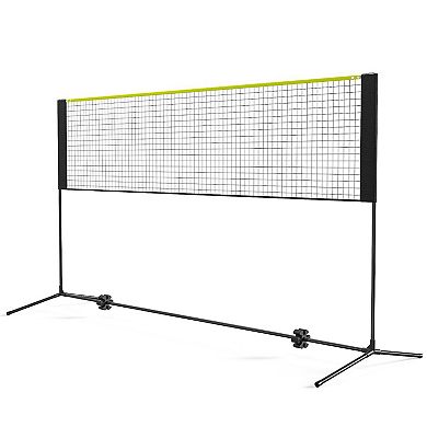 Portable 10 ft Multi-Sport Net for Badminton, Kids’ Volleyball and Tennis