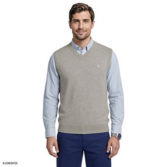 Men's IZOD Fine Gauge V-Neck Sweater Vest