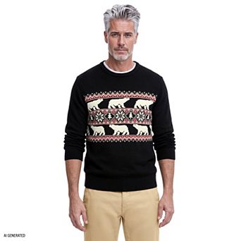 Men's IZOD Fair Isle Holiday Sweater