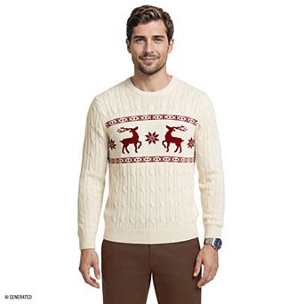 Men's IZOD Fair Isle Holiday Sweater