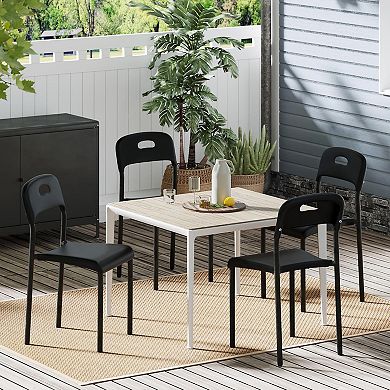 Dining Chairs Set of 4 Hosslly