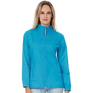 B&C Womens/Ladies Sirocco Lightweight Windproof Showerproof & Water Repellent Jacket