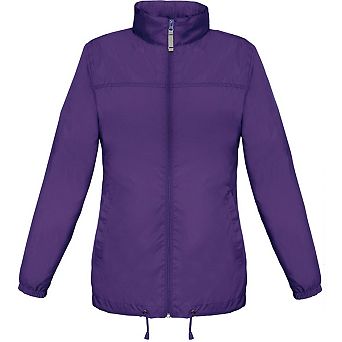 B&C Womens/Ladies Sirocco Lightweight Windproof Showerproof & Water Repellent Jacket