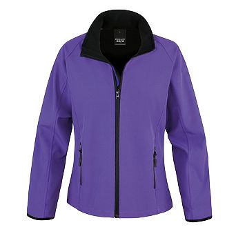 Result Womens/Ladies Core Printable Softshell Jacket