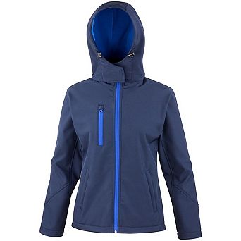 Result Core Womens/Ladies Lite Hooded Softshell Jacket