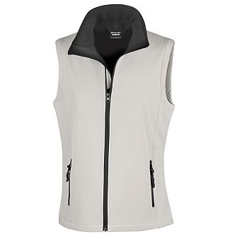 Result Womens/Ladies Softshell Body Warmer