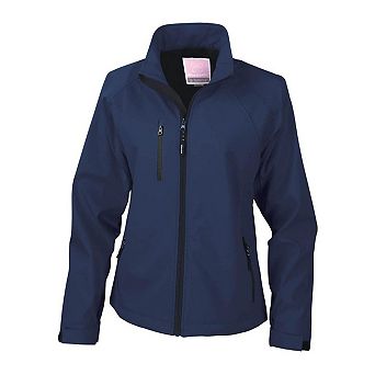 Result Ladies/Womens La Femme® 2 Layer Base Softshell Breathable Wind Resistant Jacket
