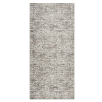Contemporary Plain Texture Area Rug for Living Room Ultra Thin Non Slip Washable Rug for Home Decor