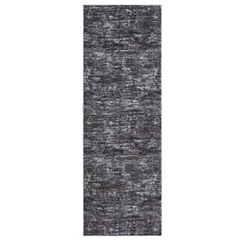 Contemporary Plain Texture Area Rug for Living Room Ultra Thin Non Slip Washable Rug for Home Decor