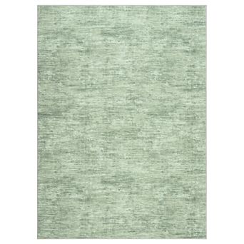 Contemporary Plain Texture Area Rug for Living Room Ultra Thin Non Slip Washable Rug for Home Decor
