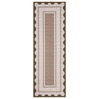Modern Minimalist Texture Area Rug Machine Washable Non Slip Low Pile Rug for Bedroom Living Room