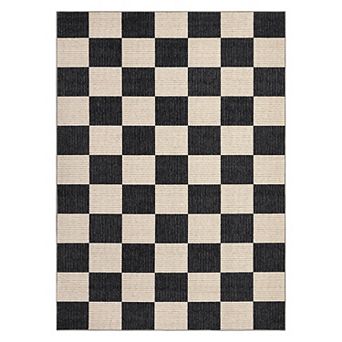 Modern Geometric Washable Area Rug for Living Room Non Slip Low Pile Soft Rug for Bedroom Kitchen