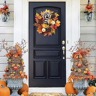20" Fall Wreath for Front Door