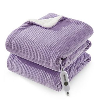 IDEALHOUSE Waffle Heated Blanket