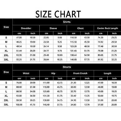 Men's Button Down Shirt & Shorts Set Boho Summer Casual Outfit Short Sleeve Striped Color Block