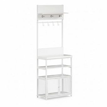 IDEALHOUSE 73" Coat & Shoe Rack